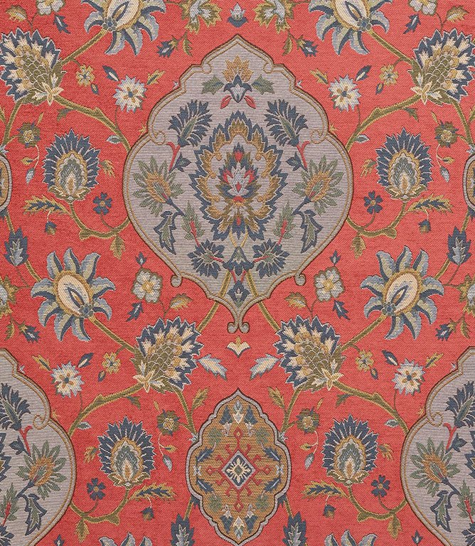 Shalimar Fabric / Ruby - Just Fabrics