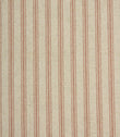 JF Linen Ticking Fabric / Pink - Just Fabrics
