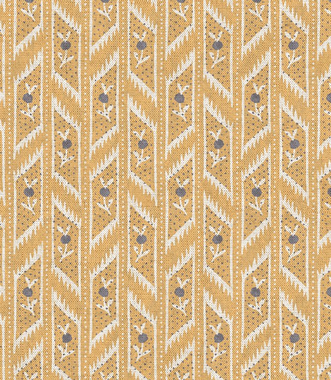 Meadow Path Fabric / Ochre - Just Fabrics