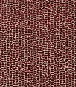 Mandal Fabric / Claret - Just Fabrics