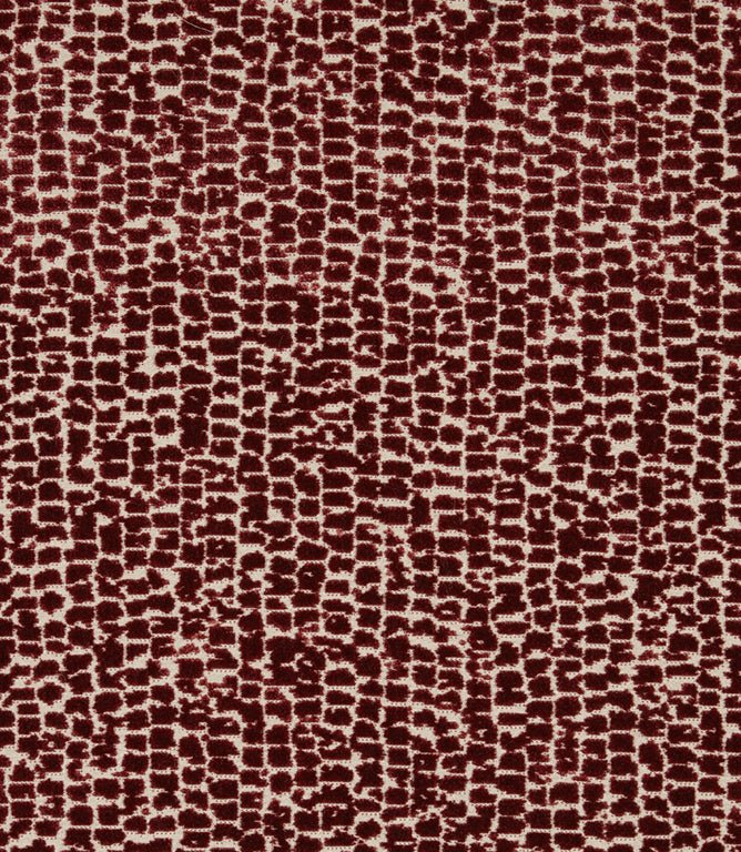 Mandal Fabric / Claret - Just Fabrics