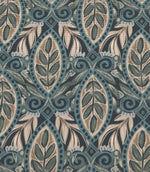 Arbor Fernwork Outdoor Fabric / Blue