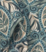 Arbor Fernwork Outdoor Fabric / Blue