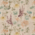 Wild Garden Linen Fabric / Sky