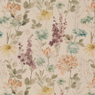 Wild Garden Linen Fabric / Sky - Just Fabrics