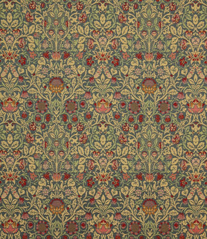 Violet and Columbine Tapestry  Fabric / Multi