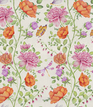 Maisie Clearance Fabric / Fuchsia