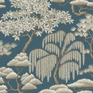 Matsu FR Fabric / Slate Blue - Just Fabrics