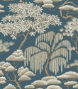 Matsu FR Fabric / Slate Blue - Just Fabrics