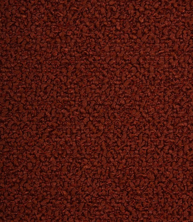 Ethena Boucle FR Fabric / Rust - Just Fabrics