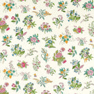 Woodland Floral Fabric / Peridot / Ruby / Pearl - Just Fabrics