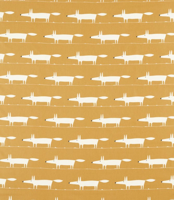 Midi Fox Fabric / Chai - Just Fabrics