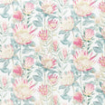 King Protea Fabric / Orchid / Grey