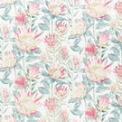 King Protea Fabric / Orchid / Grey - Just Fabrics