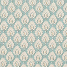 Odila Fabric / Aqua - Just Fabrics