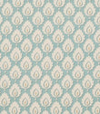 Odila Fabric / Aqua - Just Fabrics