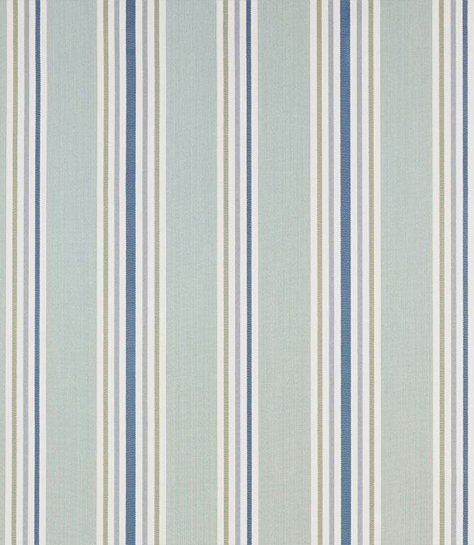 Maine Fabric / Aqua - Just Fabrics