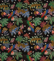 Rio Fabric / Noir - Just Fabrics