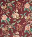 Enchanted Garden Fabric / Damson - Just Fabrics