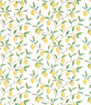 Lemon Tree Fabric / Lemon / Bayleaf