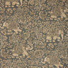 Indira Fabric / Charcoal - Just Fabrics