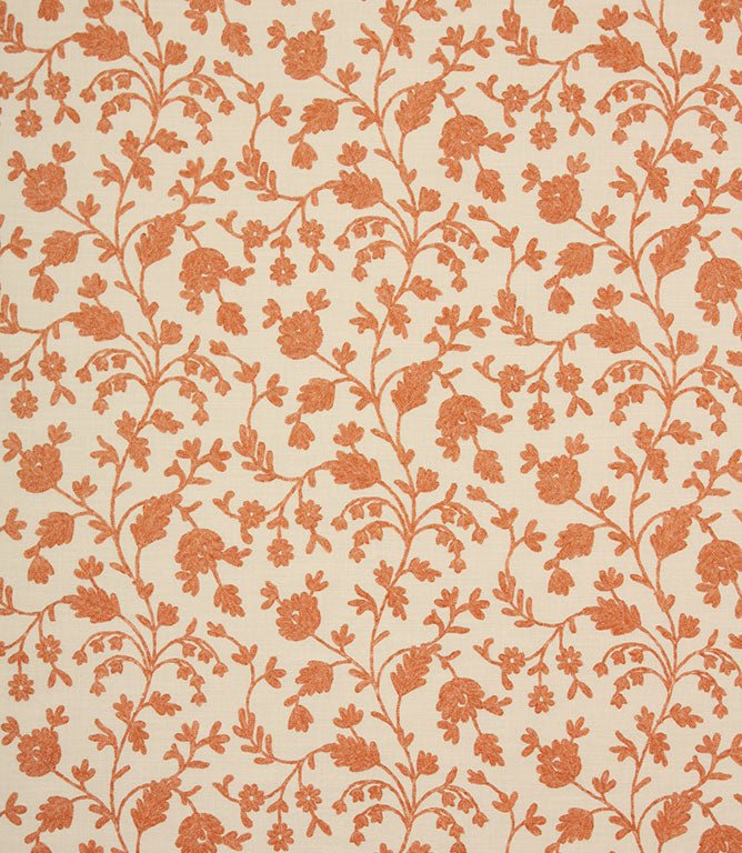 JF Crewel Fabric / Sunset - Just Fabrics
