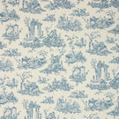 French Toile Fabric / French Blue - Just Fabrics