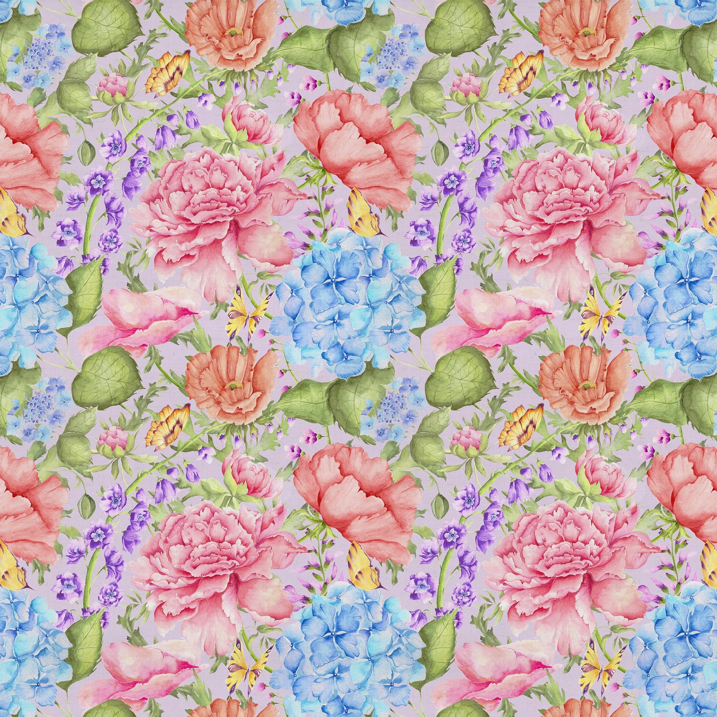 Idalia Fabric / Heather - Just Fabrics