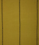 Stitched Up Fabric / Lime / Noir - Just Fabrics