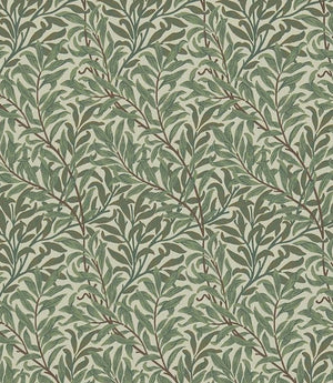 Willow Boughs Weave Fabric / Forest / Thyme