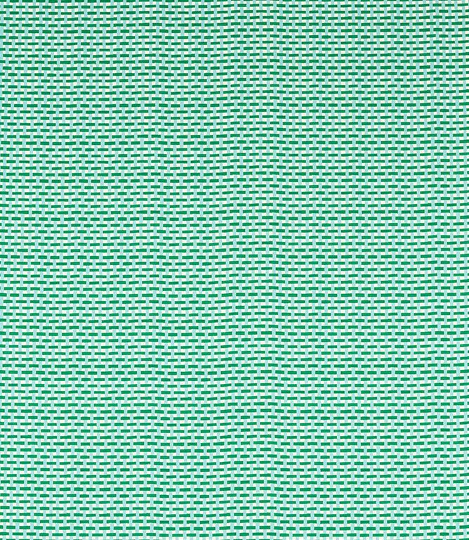 Basket Weave Fabric / Emerald / Aquamarine - Just Fabrics