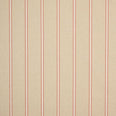 Linen Stripe Fabric / Red