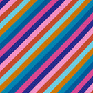 Sherbet Stripe Fabric / Lapis / Spinel / Aquamarine - Just Fabrics