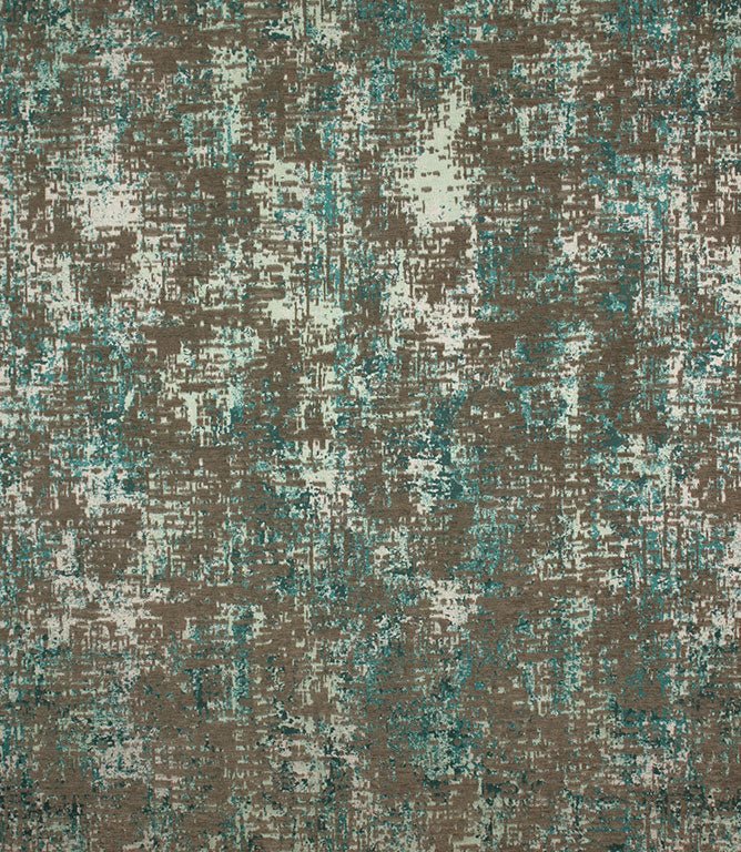 Impressionist Fabric / Teal - Just Fabrics