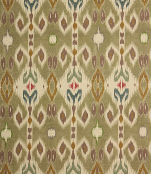 Bibi Ikat Fabric / Matcha