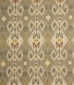 Bibi Ikat Fabric / Magnesium