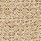Bellflowers Fabric / Chocolate / Tan - Just Fabrics