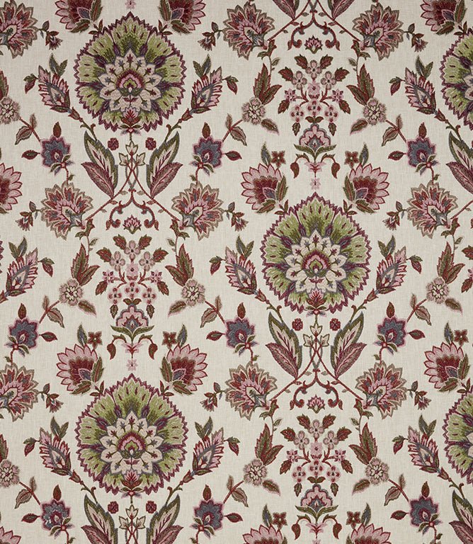 Jaipuri Fabric / Mulberry - Just Fabrics