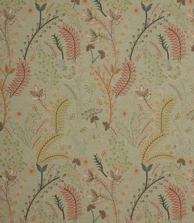 Sophie Fabric / Duck Egg - Just Fabrics
