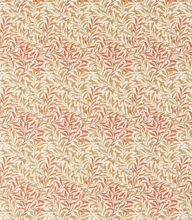 Willow Boughs Fabric / Russet / Ochre - Just Fabrics
