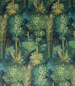 Forbidden Forest Fabric / Sapphire - Just Fabrics