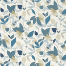 Akira Fabric / Denim / Midnight / Putty - Just Fabrics