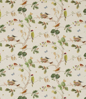 Woodland Chorus Fabric / Linen / Multi