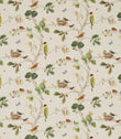 Woodland Chorus Fabric / Linen / Multi - Just Fabrics
