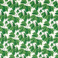 Dappled Leaf Fabric / Emerald