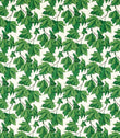 Dappled Leaf Fabric / Emerald - Just Fabrics