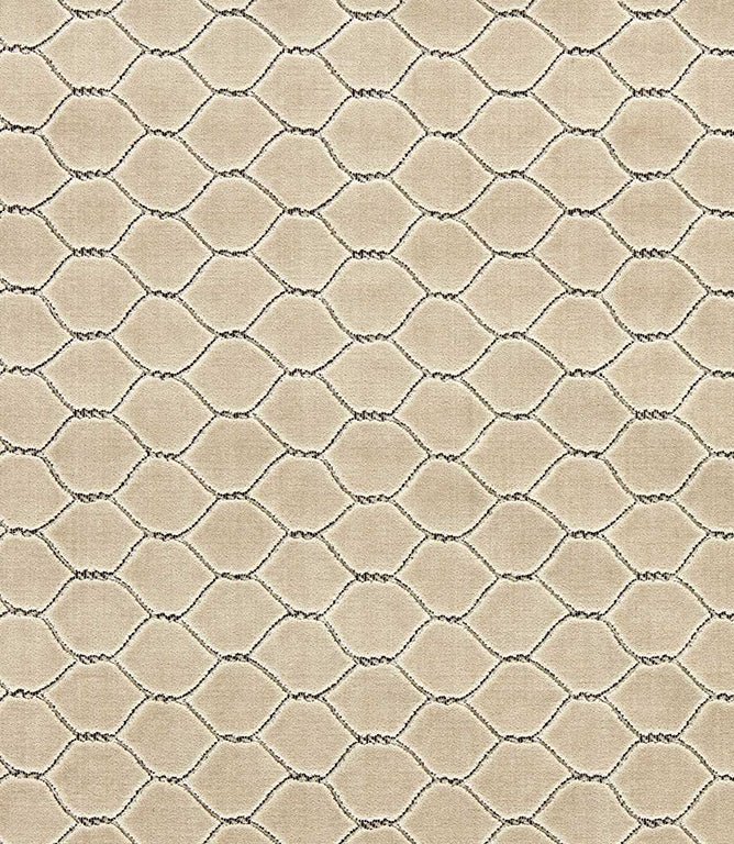 Faraday Velvet Fabric / Stone - Just Fabrics