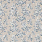 Sorilla Damask Fabric / Delft / Linen - Just Fabrics