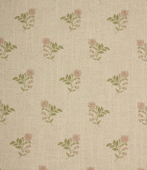 Meadow Blossom Fabric / Blush / Sage Green