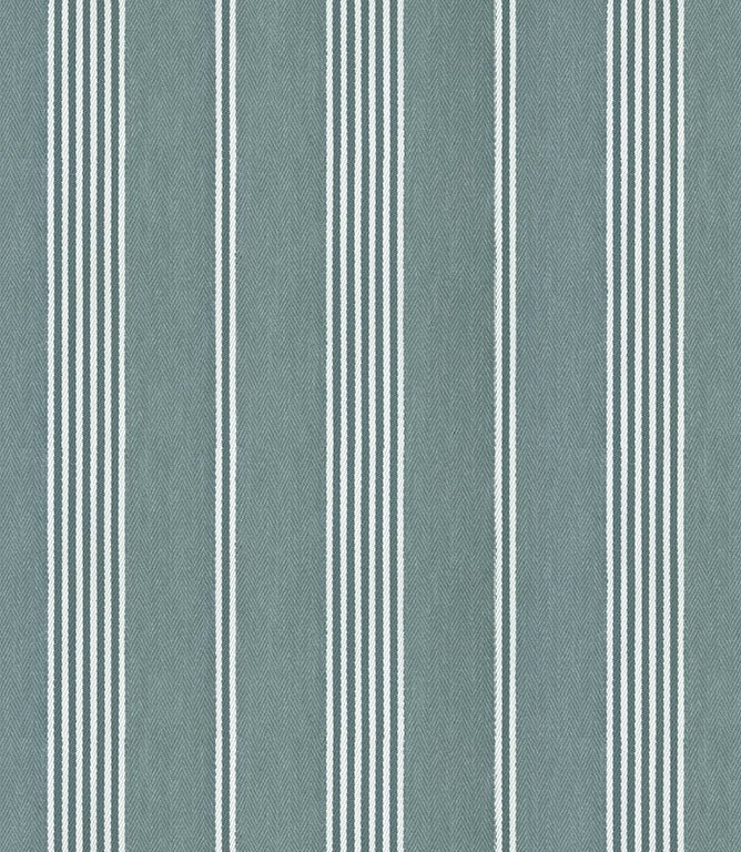 Cheltenham Stripe Fabric / Adriatic - Just Fabrics